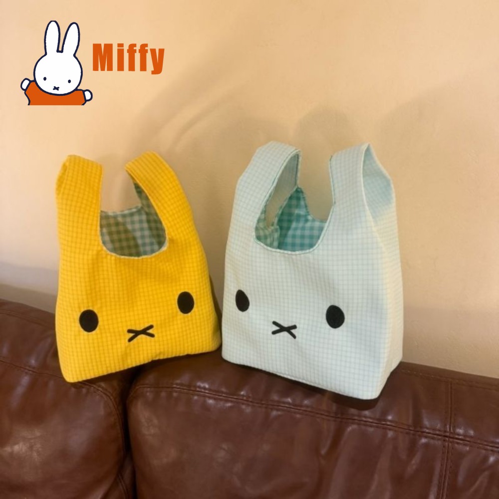 Embroidery Rabbit - Borsa Kawaii Miffy, Graziosa Borsa per