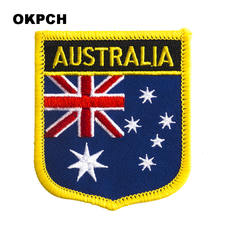 Embroidery In Australia - Toppe da ricamo termoadesive a forma