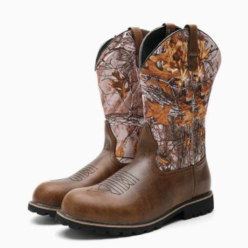 Embroidery On Leather - Stivali da Uomo Classici con Ricami