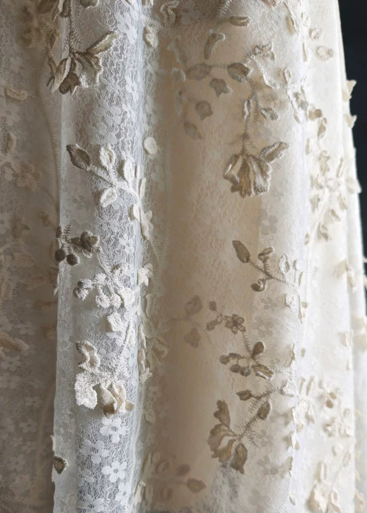 Tessuto in pizzo con texture r - Embroidery Wedding recensione e prezzo