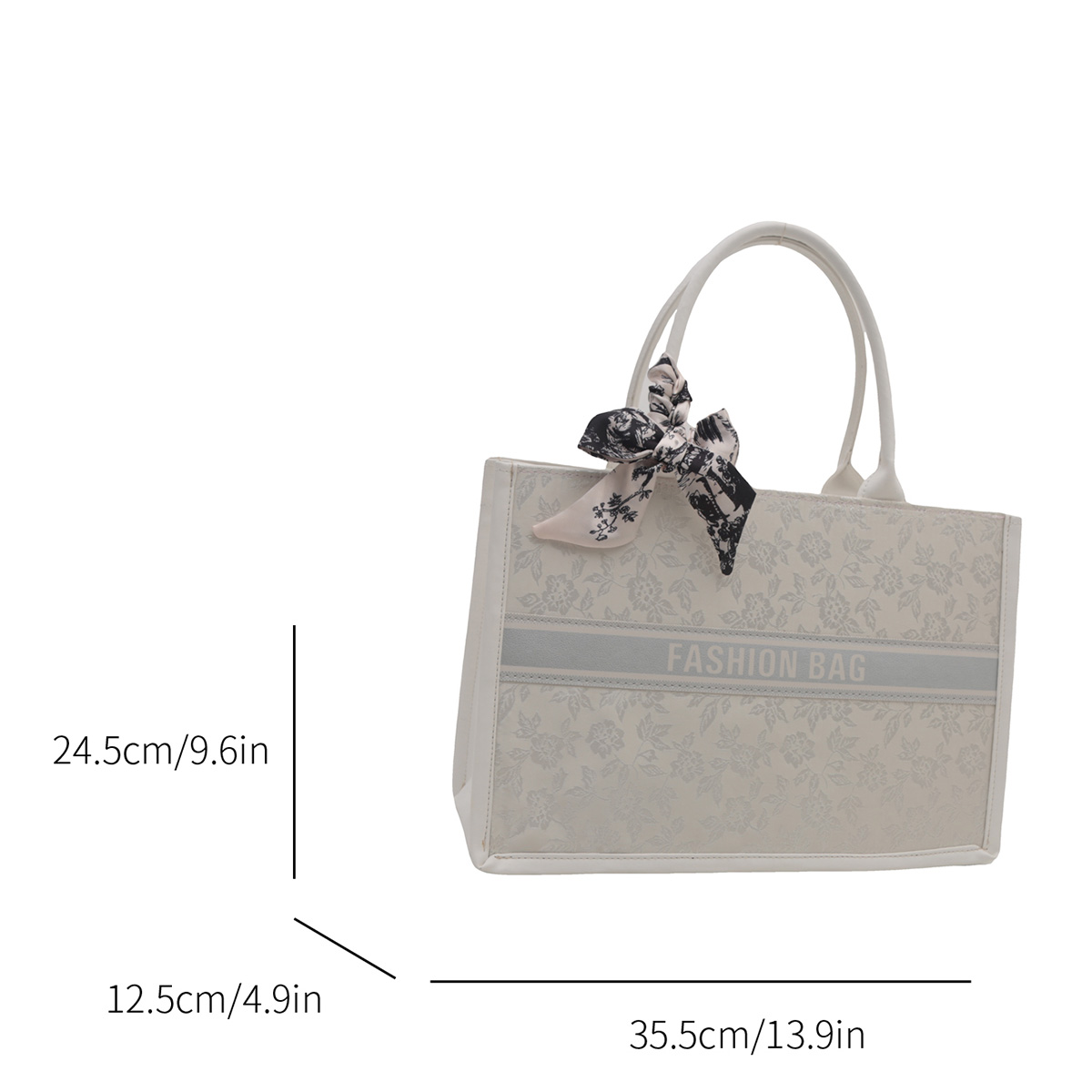 Borsa Tote Elegante di Lusso p - Embroidery On Leather recensione e prezzo