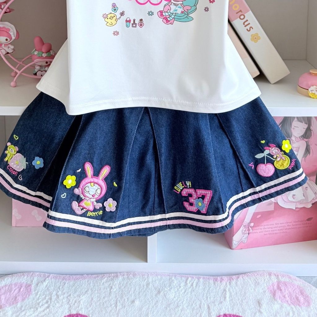 Set di gonne dolci giapponesi  - Embroidery Tshirt recensione e prezzo