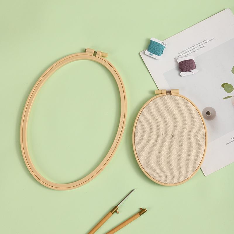Imitazione bambù plastica oval - Embroidery Hoop Plastic recensione e prezzo