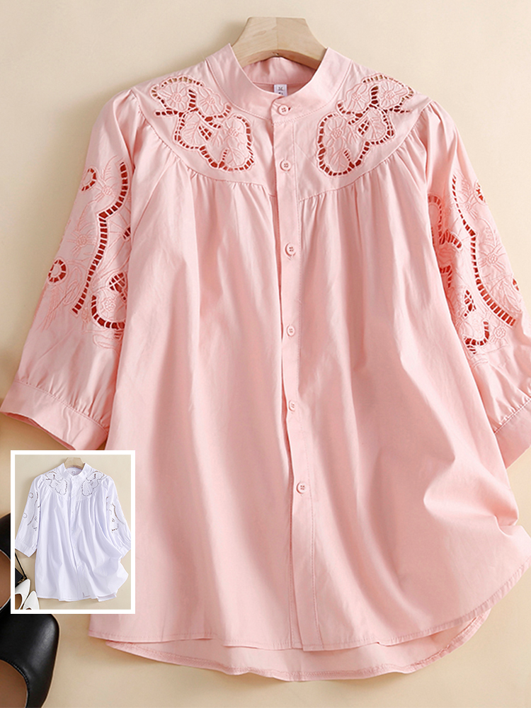 Top Casual Estivo da Donna con - Embroidery Artist recensione e prezzo