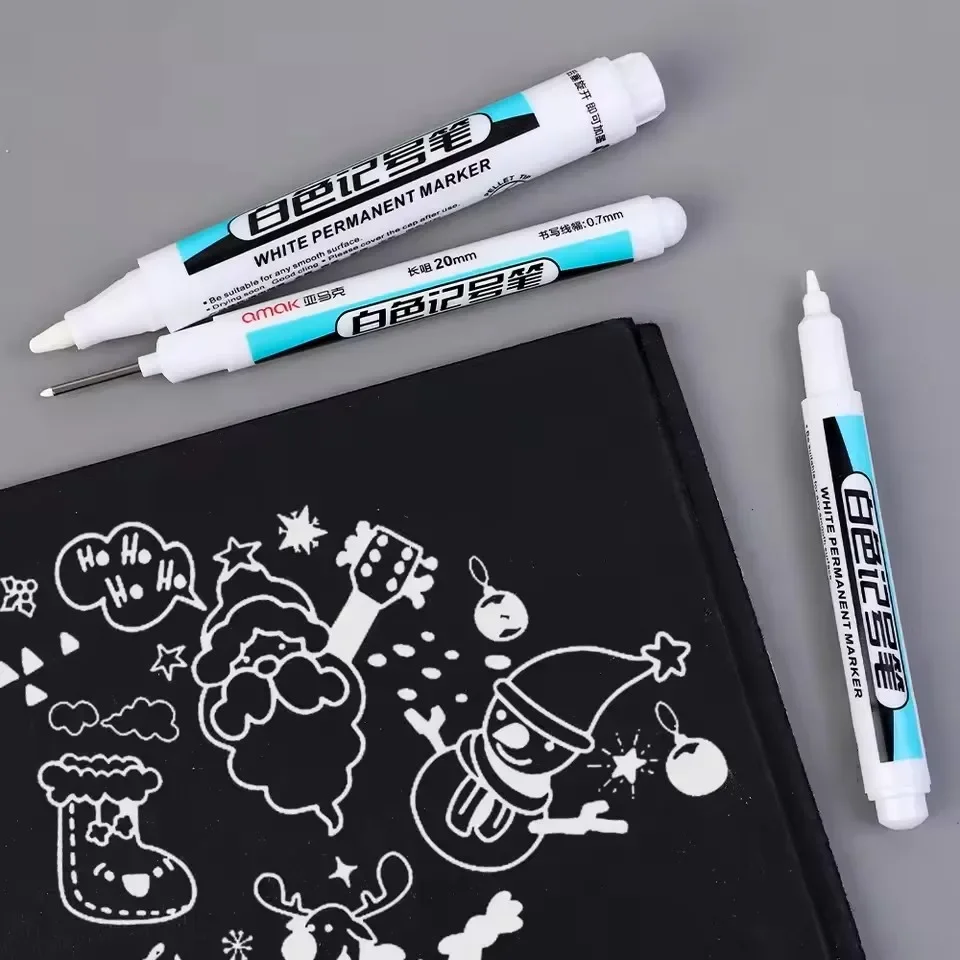 Pennarelli permanenti bianchi  - Embroidery Art Painting recensione e prezzo
