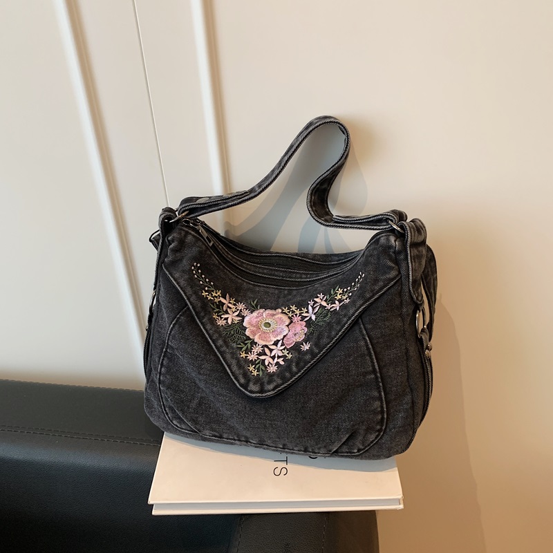Borsa a Tracolla Vintage in De - Embroidery Jeans recensione e prezzo