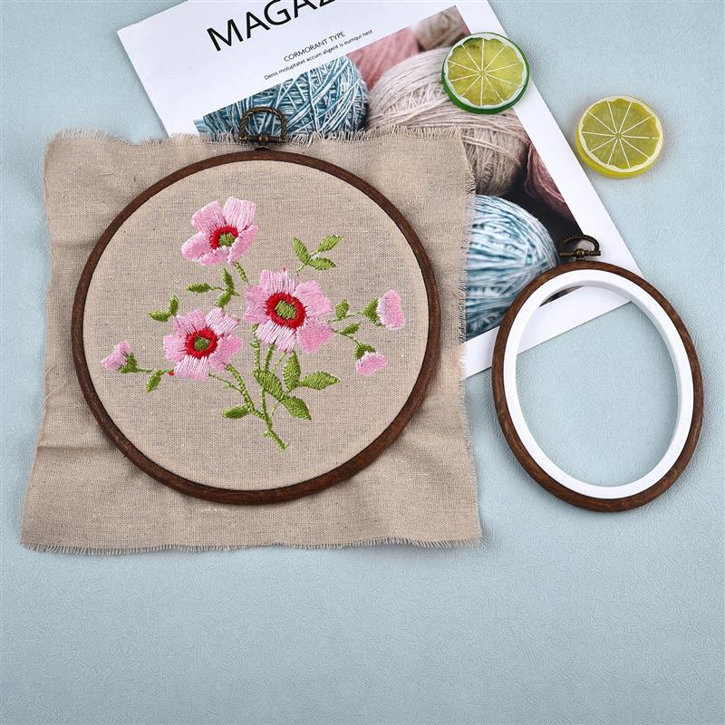 Set di Telai Rotondi e Ovali i - Embroidery Hoop Plastic recensione e prezzo
