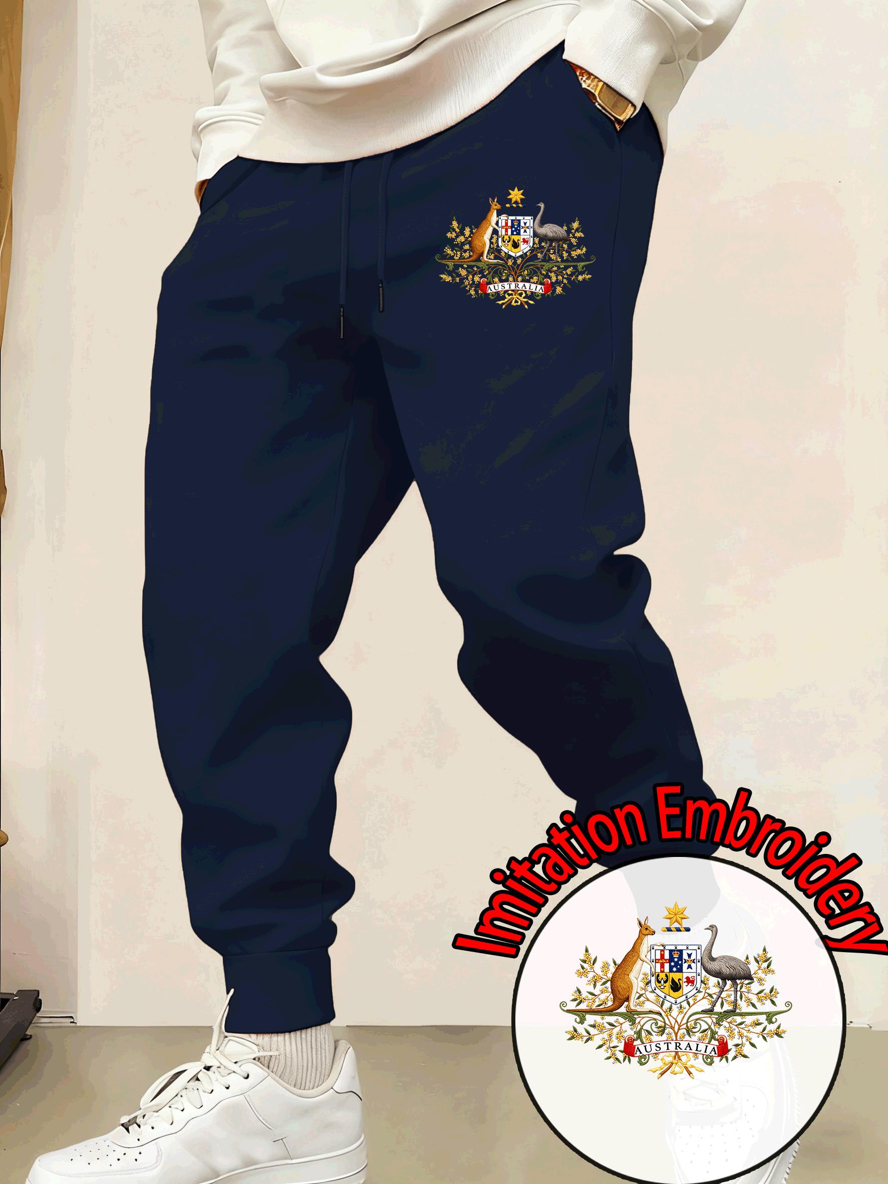 Pantaloni da jogging da uomo c - Embroidery In Australia recensione e prezzo