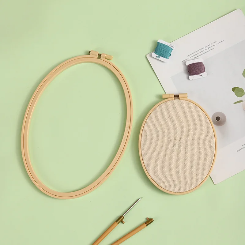 1 pz fai da te needlecraft pun - Embroidery Hoop Plastic recensione e prezzo