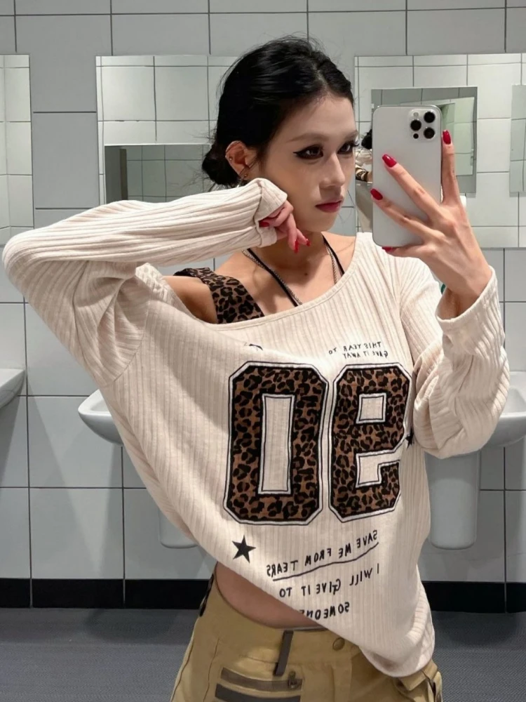 T-Shirt con Stampa Leopardata  - Embroidery Tshirt recensione e prezzo