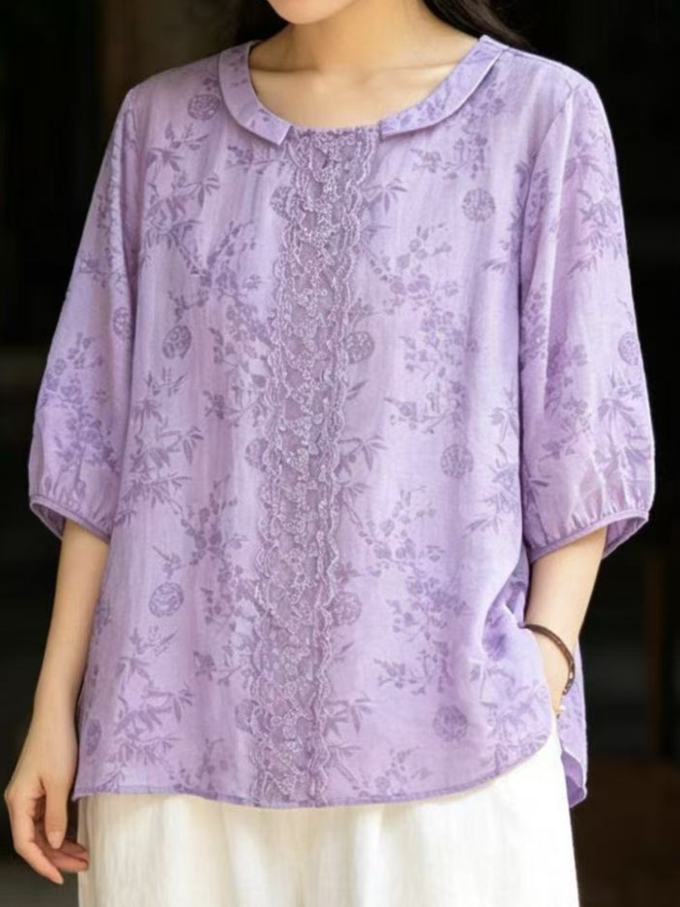 Camicia Estiva in Chiffon con  - Embroidery Artist recensione e prezzo