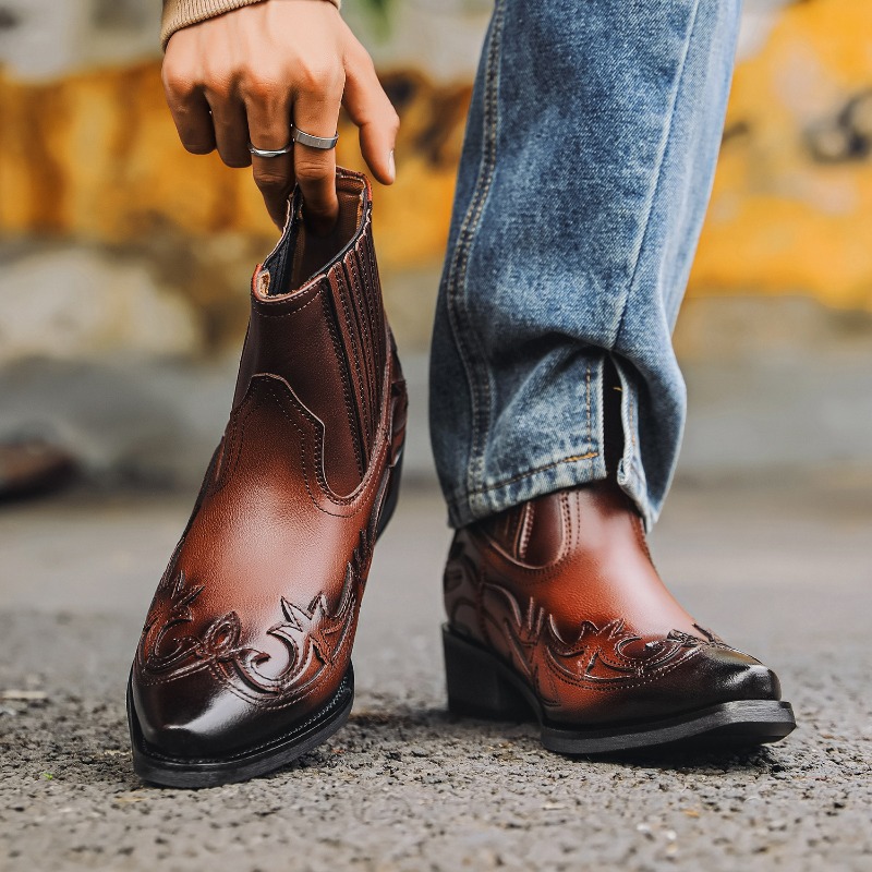 Stivali da Cowboy Occidentali  - Embroidery On Leather recensione e prezzo