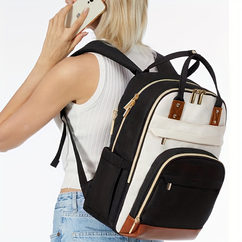 Zaino per Laptop Bicolore da D - Embroidery Bag recensione e prezzo