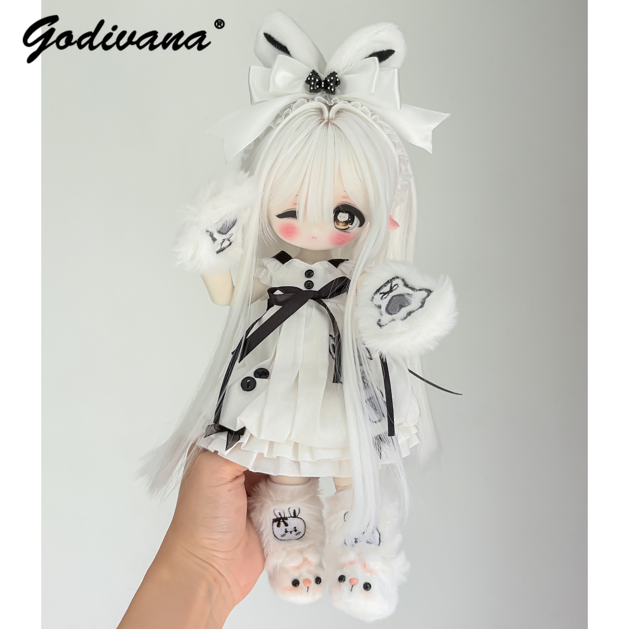 Adorabile Abito per Bambola co - Embroidery Rabbit recensione e prezzo