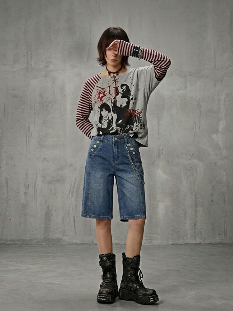 REDDACHiC Y2K Pantaloncini Jea - Embroidery Jeans recensione e prezzo