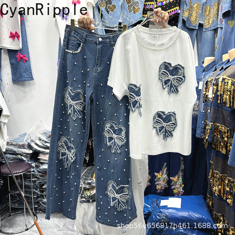 Nuova primavera estate donna s - Embroidery Jeans recensione e prezzo