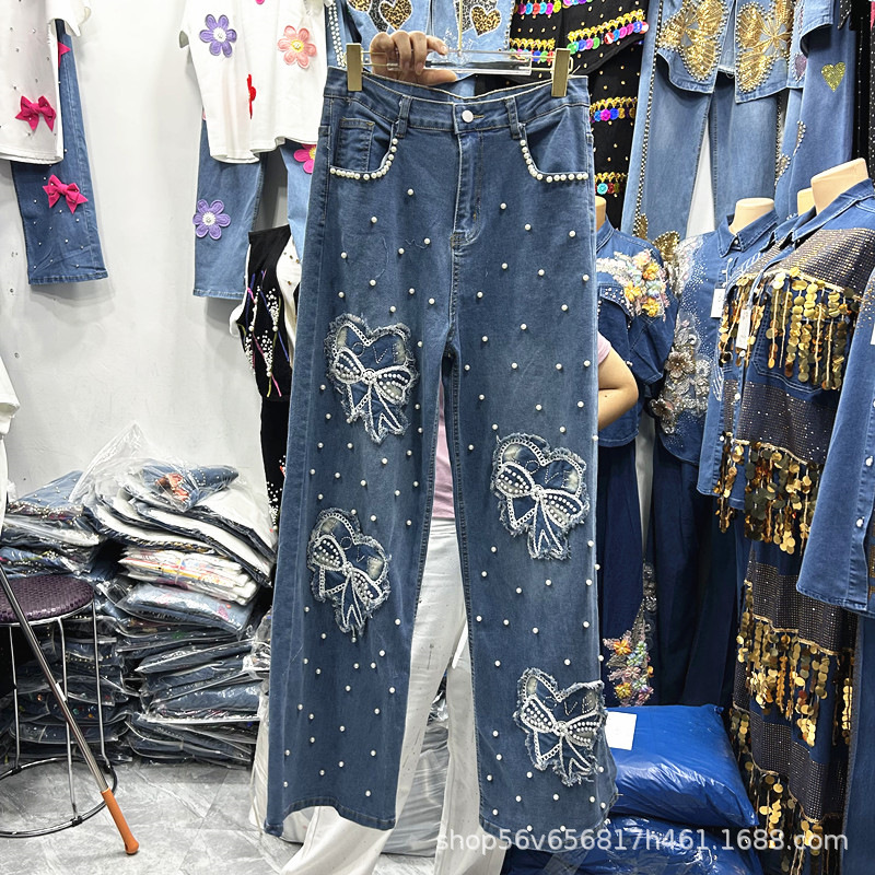 Nuova primavera estate donna s - Embroidery Jeans recensione e prezzo