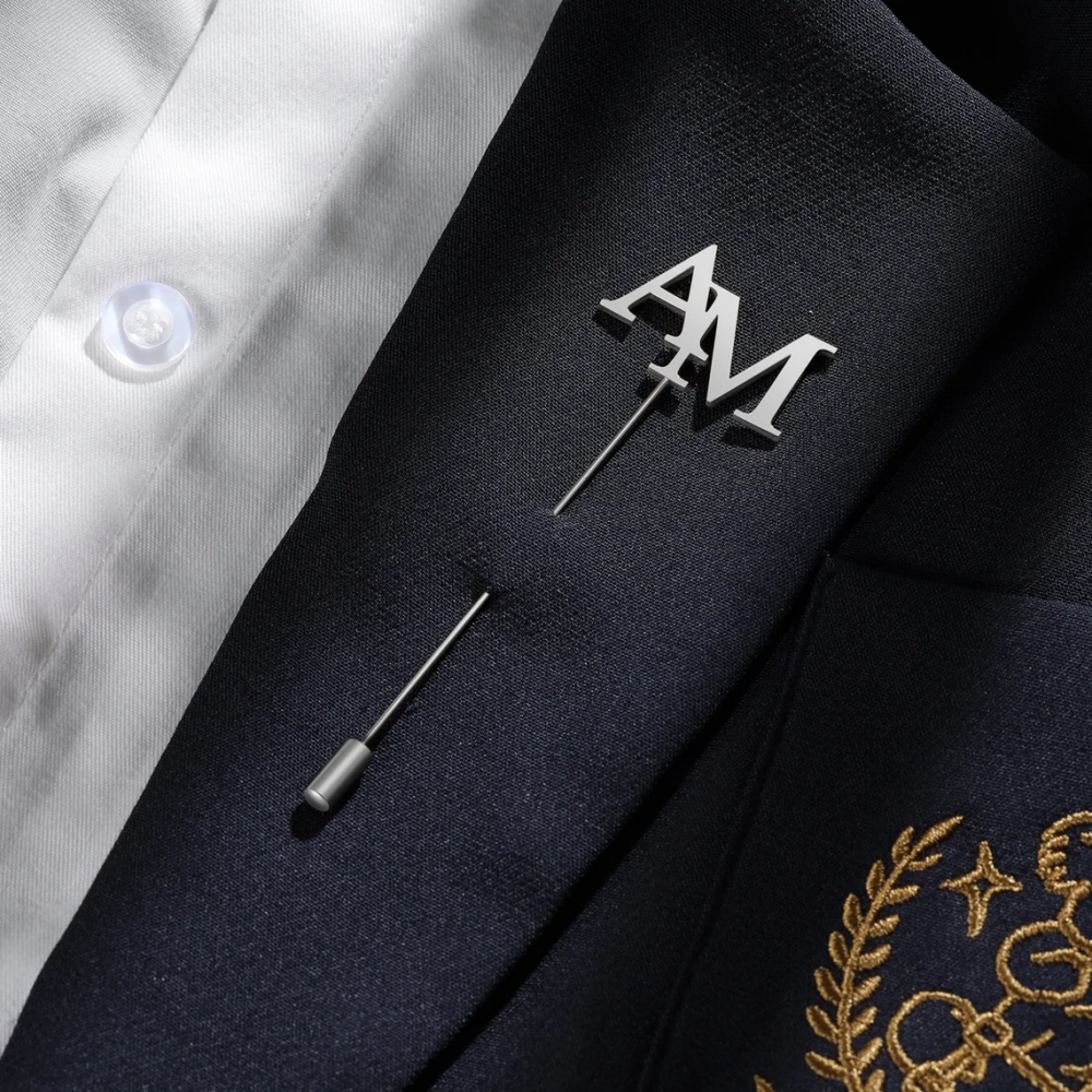 Spilla con Iniziali Personaliz - Embroidery Initials recensione e prezzo