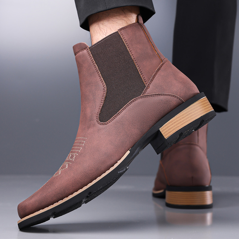 Stivali Chelsea da Uomo di Alt - Embroidery On Leather recensione e prezzo