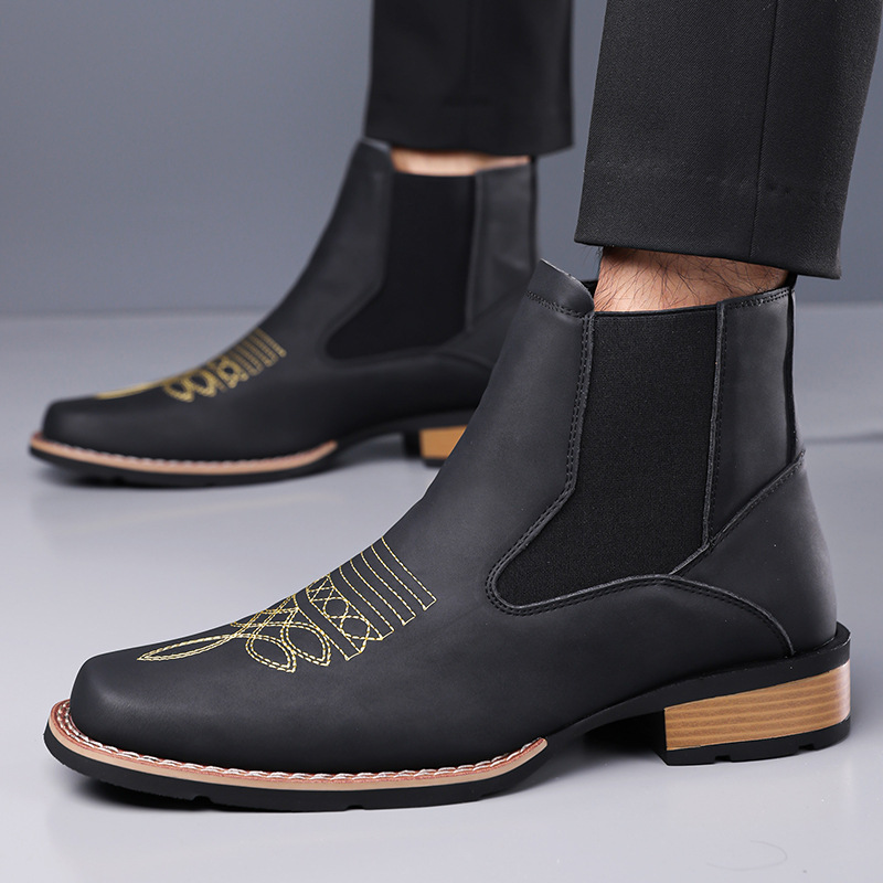 Stivali Chelsea da Uomo di Alt - Embroidery On Leather recensione e prezzo